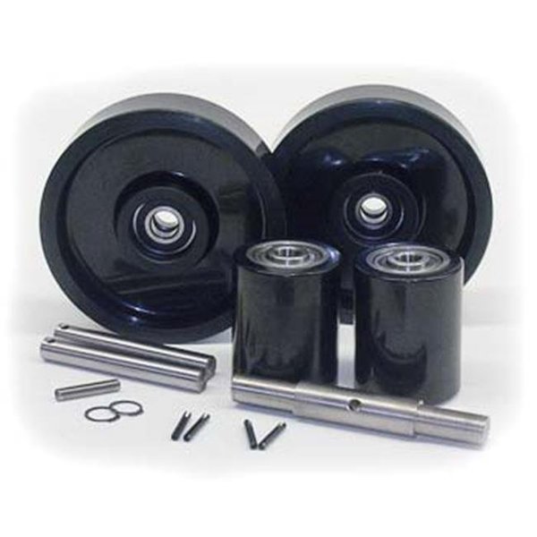 Bt BT GWK-LHM-CK LHM 230 Complete Wheel Kit for Manual Pallet Jack - Black GWK-LHM-CK